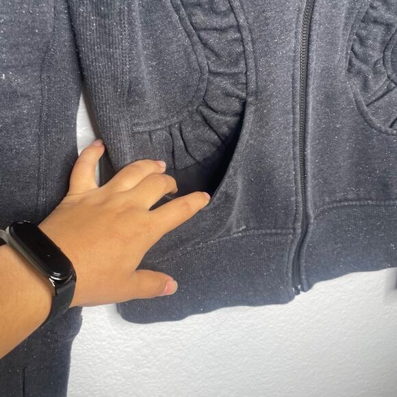 Lululemon Womens Jacket Size 6 Dark Gray Long Sleeve Full Zip Casual Wear - Picture 8 of 13